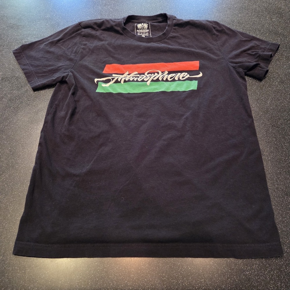 Atmosphere Tour Shirt 2024 Tour de Friends Part Trois‎ Rhymesayers Black L Rare